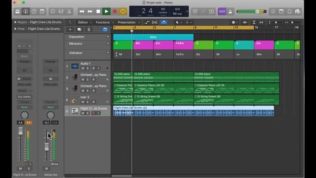 Create a Chord Track in Logic Pro X (Workflow Trick- Auto tune) смотреть онлайн
