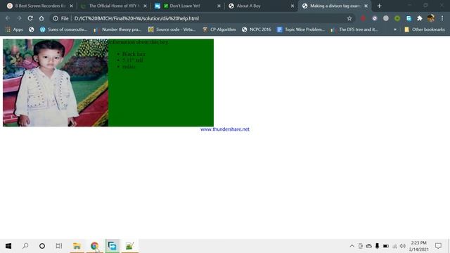 HTML div tag html (bangla) | Chapter 4 | HSC ICT смотреть онлайн
