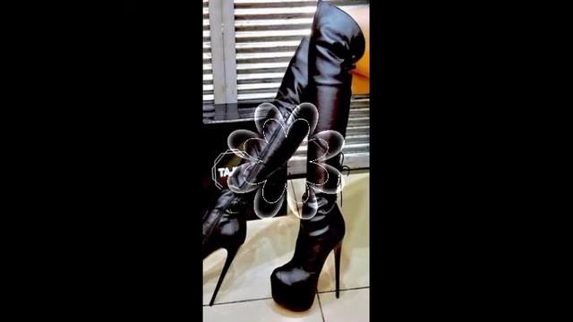 Absolutely Gorgeous Leather Long Shoes For Girls/ Ankle Boots Long Boots Ideas, смотреть онлайн