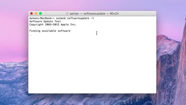 How to update software using terminal on Mac OS X смотреть онлайн