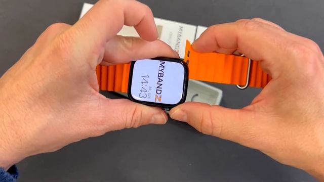 Mybandz Apple Watch Ocean szilikon szíj - narancs-UNBOXING смотреть онлайн