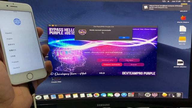 ✅BYPASS HELLO IOS 15 | FIX MODO PURPURA | MAC EN WINDOWS | FULL UNTETHERED | IPHONE 6S A X & iPAD смотреть онлайн