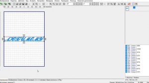 #8 Вышивальная машина JANOME MC 500E.Надписи. Шрифты.
