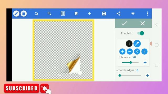 How to create curve border on Android?/ Create Curve PNG Border/ Pixellab editing смотреть онлайн