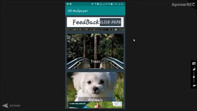 Android HD Wallpaper App смотреть онлайн