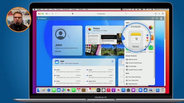 Discover the Revamped iCloud Home Page - A Tour of the Latest Features смотреть онлайн