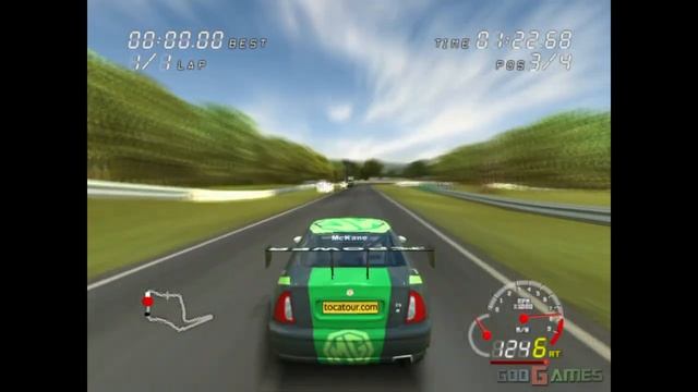Pro Race Driver - Gameplay PS2 HD 720P смотреть онлайн