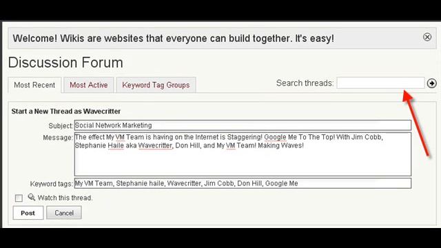 Threads Wetpaint Wiki смотреть онлайн