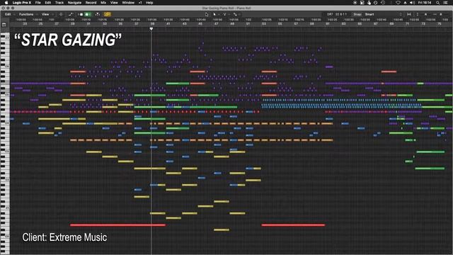 "Star Gazing" – Piano, Dulcimer & Orchestra MIDI sketch (Logic Pro X) смотреть онлайн