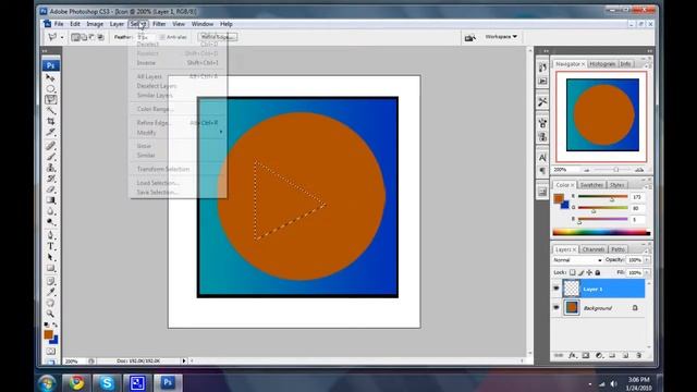 Photoshop Tutorial- Make A Rocket Dock Icon смотреть онлайн