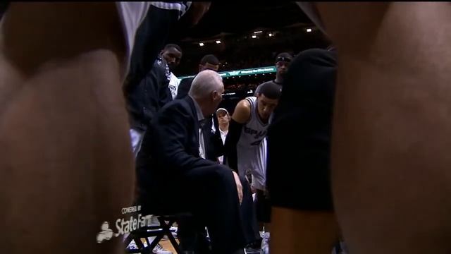 Spurs' Popovich Wired in the Huddle смотреть онлайн