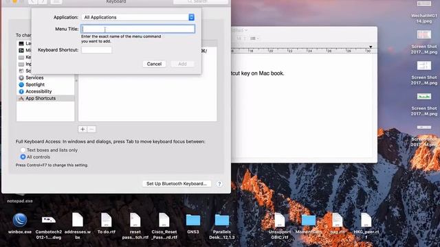 How to create a shortcut key on Mac смотреть онлайн