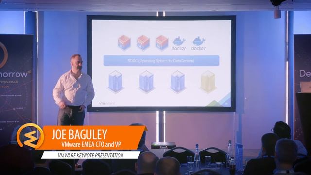 Define Tomorrow Keynote presentation - VMware CTO Joe Baguley смотреть онлайн