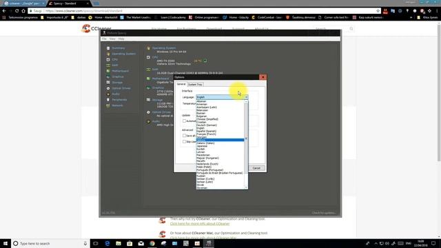 Kaip Suzinoti Pilna Kompiuterio Informacija Ir Temperatura.SPECCY Free