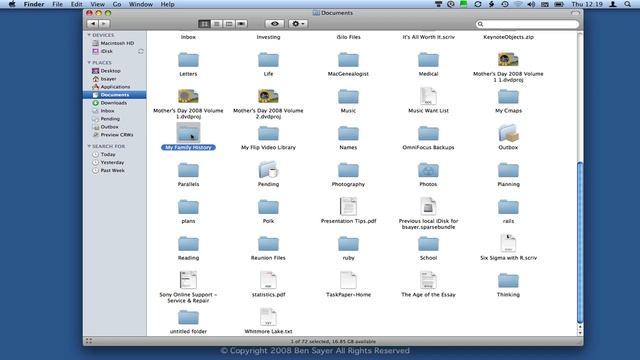 Genealogy Folder System for Mac, Part 1 смотреть онлайн