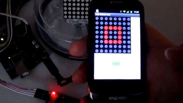 Arduino Project : LED Matrix control by Android смотреть онлайн