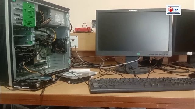 How To Boot A Computer from CD and DVD /HP 6300 смотреть онлайн