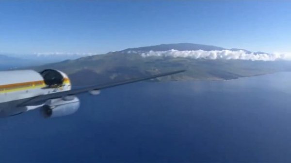 Aloha Airlines Flight 243 - Landing Animation