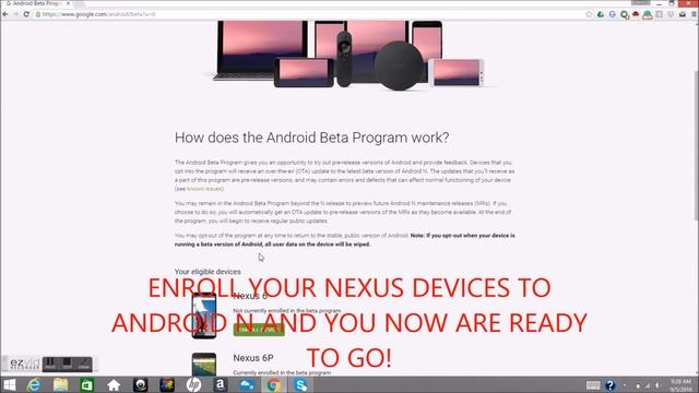 How To Get Android 7 Nougat: Android Beta Program смотреть онлайн