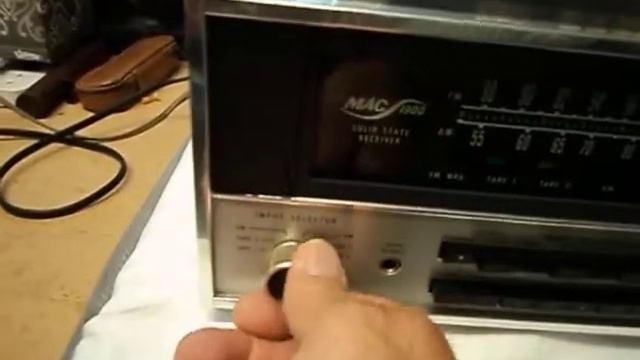 Testing McIntosh MAC 1900 Stereo Receiver #2 смотреть онлайн