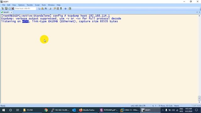Lecture-64:TCPDUMP Packet Capture Commands in F5 LTM. смотреть онлайн