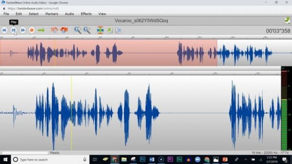 Using Twisted Wave Online Audio Editor for Student Podcastin