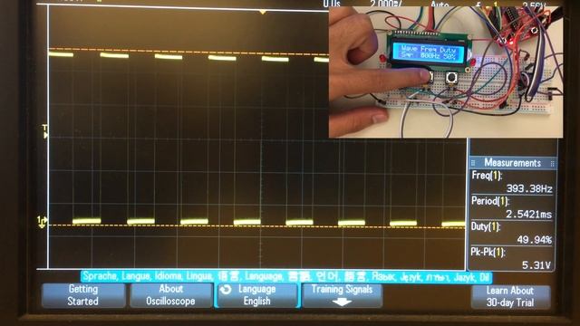 CPE-329 Function Generator using MSP430 смотреть онлайн