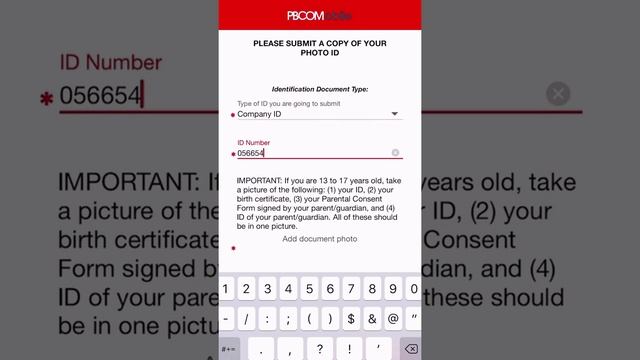 How to open an account in PBCOMobile смотреть онлайн