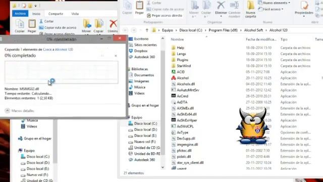 Alcohol 120% para Windows 8 32 & 64 bits FULL y quemar una imagen ISO смотреть онлайн