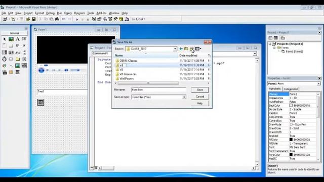 Visual Basic 6.0 Tutorial in Urdu Lesson_5 - Create Media Player смотреть онлайн