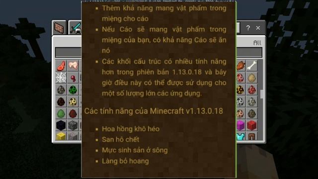 tải ngay Minecraft phiên bản gần chính thức 1.13.0.18 new update 🔥🔥🔥 смотреть онлайн