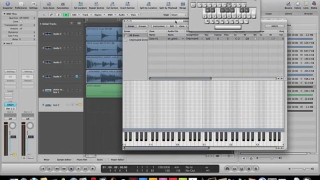 Logic Pro- Using the EXS24 Sampler and ES P Polyphonic Synth.mp4 смотреть онлайн