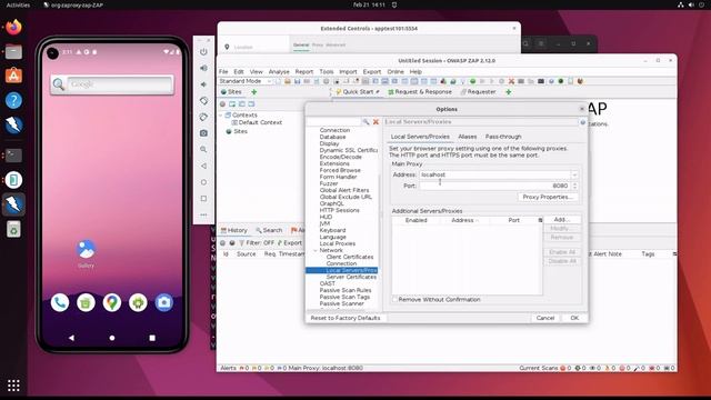 Android Application Security Testing with OWASP Zap on Linux смотреть онлайн