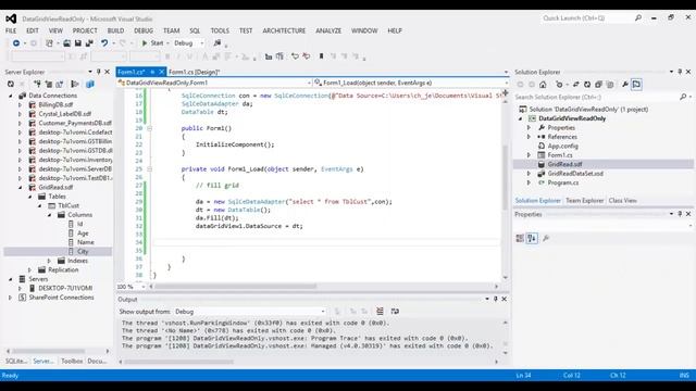 change DataGridview header column Hight in C# смотреть онлайн