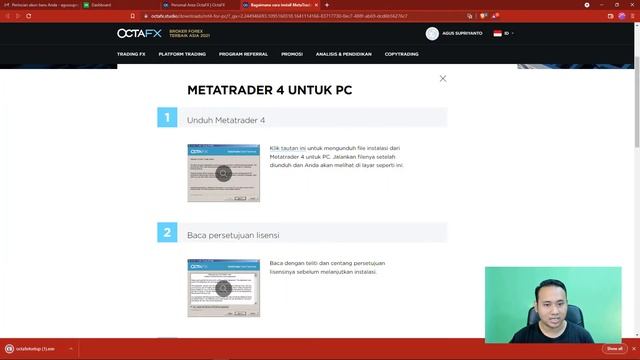 Cara Download dan Instal MetaTrader 4 OctaFX | Belajar Trading Forex Pemula смотреть онлайн