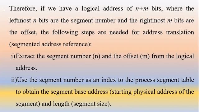 Memory Management | Segmentation Memory Allocation Technique смотреть онлайн