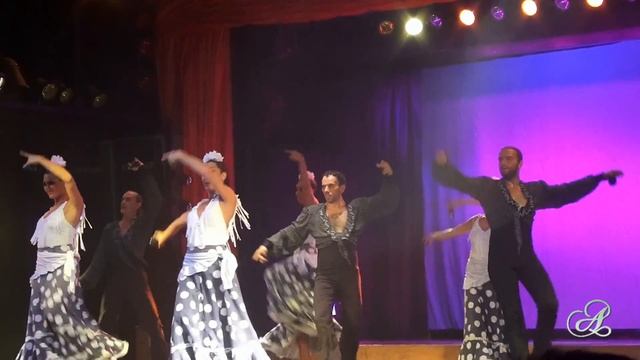 Фламенко шоу. Коста Брава. Испания. смотреть онлайн