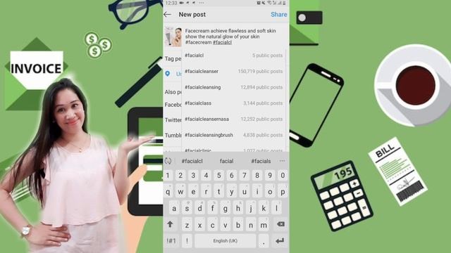 How to post in Instagram and facebook смотреть онлайн