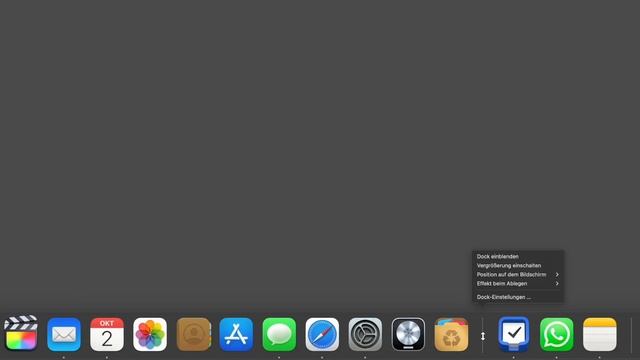 Dockleiste ausblenden in Mac OS - so geht's (mit Hotkey) смотреть онлайн