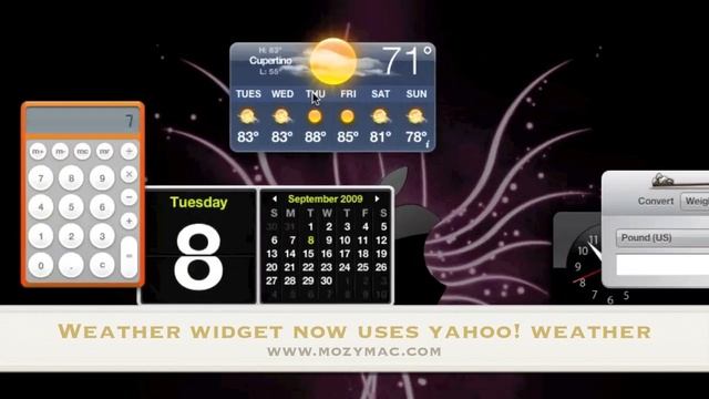 Episode 13: Weather Widget now is powered by Yahoo! in Mac OS X смотреть онлайн