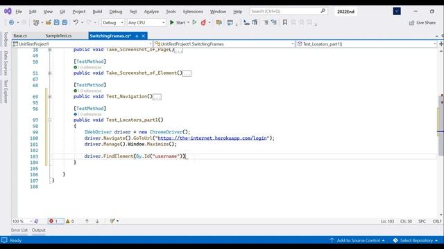 How to Locate WebElements? : Selenium 2022 using C# Visual Studio смотреть онлайн