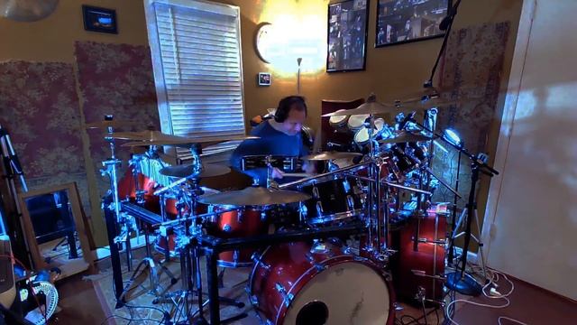 Drum video using Reaper, OBS Studio, and Victre sc30 webcam смотреть онлайн