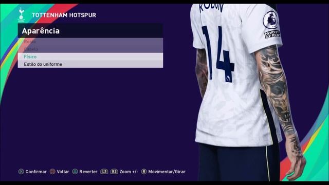 Joe Rodon + Tattoo Compatível com todos Patchs - Pes2021 смотреть онлайн