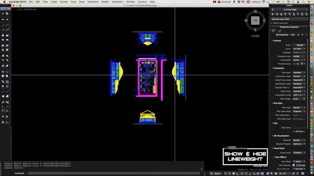 AUTOCAD IMAC: LINEWEIGHT SHOW AND HIDE (EASY) смотреть онлайн
