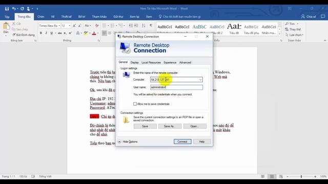 Hướng dẫn dùng Remote Desktop để sử dụng VPS Windows смотреть онлайн