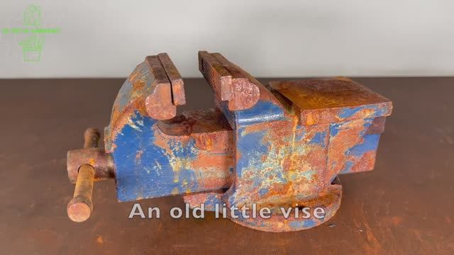 Реставрация старых ржавых тисков смотреть онлайн