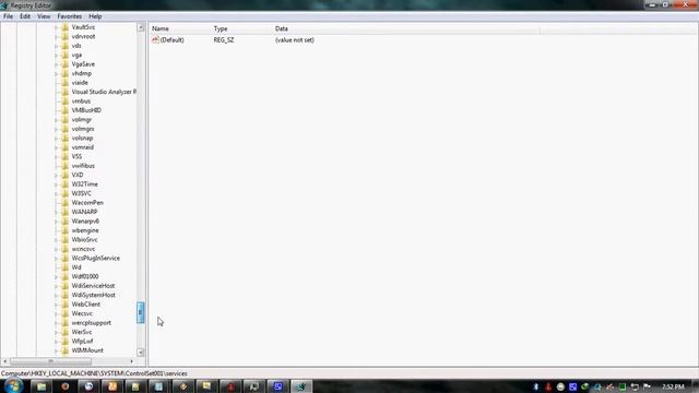 Run-Regedit-HKEY_LOCAL_MACHINE-SYSTEM-ControlSet001-Service-xhunter1-ImagePatch Klik Kanan Di Delet