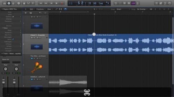 Logic Pro X Fades, Slow Downs, and Volume Automation