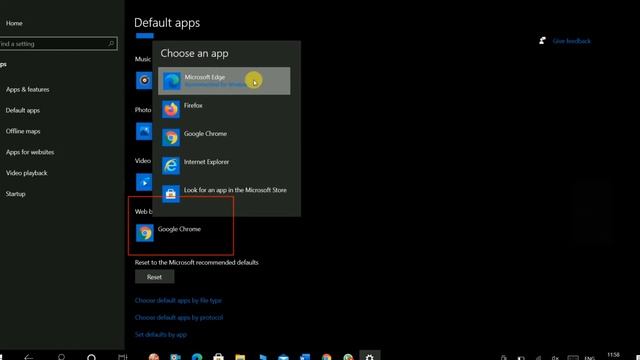 How to change default web browser in windows 10| Windows 10 par web browser kaise change kare смотреть онлайн