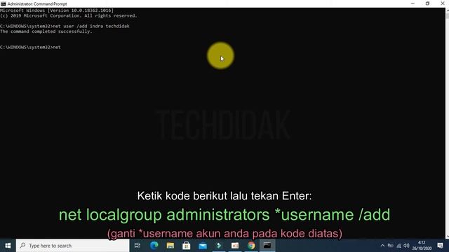 Cara Mudah Membuat Akun User Administrator Melalui Command Prompt di Windows 7/8/10 смотреть онлайн